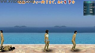 Asian Femdom Ball Kicking Game