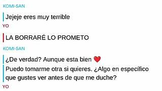 Komi-san Cannot Fornate Subtitle Spanish