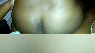 Black Woman Sits With Ass Intensely