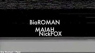 Blonde Threesome with Foot Focus