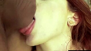 Tattooed Redhead Lola Fae In Spit-Roasting Action