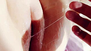 Hot STEPSISTER PUSSY DRENCHED in OOZING CUM