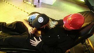 Sexy Blonde Paramedic Carly Parker Sucks And Fucks Patient In Hospital