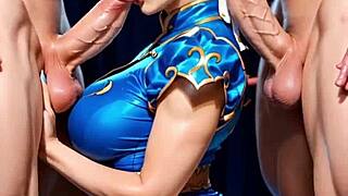 Chun-Li Love Big Cocke Ia