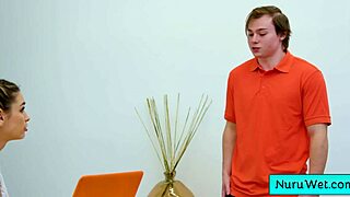 sexy blonde teen 18+ masseuse gives wet nuru massage delilah day anthony pierce
