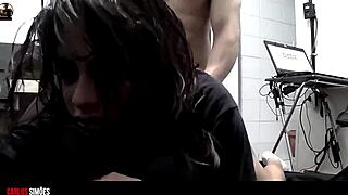 well-endowed man fucks tasty young latina in homemade video