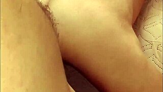 Amateur Session with Skinny Wife in Stockings and Lingerie Featuring Tight Holes