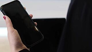 hung it called by big ass latina milf to get her laptop fixed