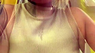 shirt turns see-through with sweat at the gym