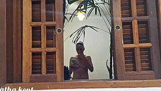 Caught my sister-in-law giving an amazing blowjob, now she's mine