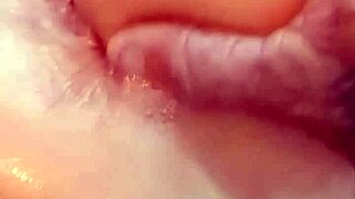 teasing him with my ass he rips my leggings and fucks me