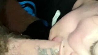 Older Woman Sucking Joshua Jism's Big White Cock!