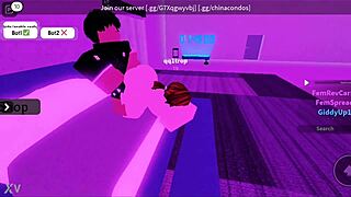 random dude asked for assjob in roblox condo, i'm a good girl so i did it