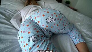 step sister dreams of step brother's cock and orgasms as he cums inside