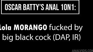 White Brazilian Barbie Lola Morango Gets Her Ass Fucked By Big Black Cock!