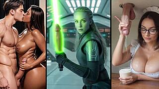 Beautiful pregnant women in oiled body worship compilation.