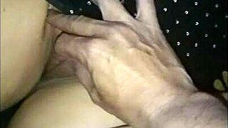 My wife in sexy lingerie gets cum inside, big tits amateurs enjoy cumshot