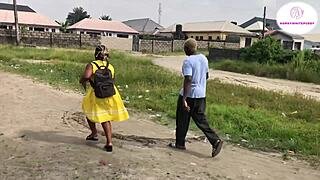 Horny Student RUNS After Black Teacher To TRADE SEX For Scores.