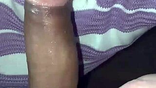 Blonde slut bent over for doggystyle blowjob from black lover?