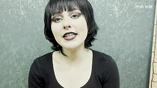 Horny Goth Mavis Dracula Seduces You to Fuck Her Pink Pussy and Cum on Feet