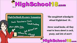 Passing notes in class with teacher