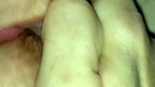 Addicted to tits, suck my wife's big natural tits for pleasure