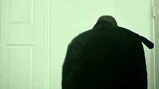 Stretching Arms For Exercise As If Its Masturbating!