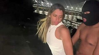 Brazilian Wife Fucked by Another Man on Beach Sand in Humiliating First-Time Scene