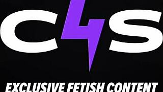 Naughty brunette teases with vibrator in tight jeans outdoors