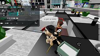 Rough Public Sex in Brookhaven Square with Prostitute Friend.