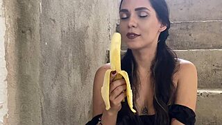 hey, my neighbor loves bananas so much she craves mine now