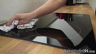 Fucked Maid Jizzed By Bbc In Stockings And Anal Assfucking