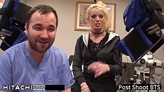 Freshman Bella Ink Gets Hitachi Orgasm from Doctor in Hospital