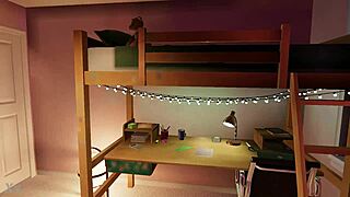 house party lesbian sex in ashleys room 😘