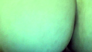 i got on all fours and sat on the dildo with my wet virgin pussy.