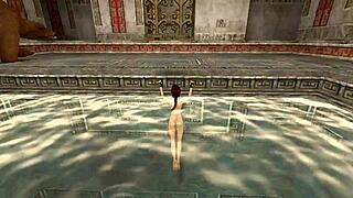 tomb raider nude accident in public outdoor