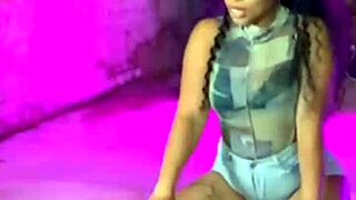 Monique boldly shows her phat pussy in intense sex