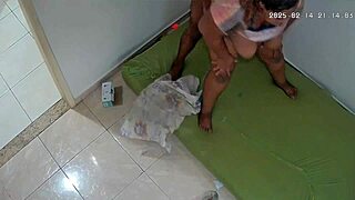 caught on camera, is this wife cheating with the neighbor?