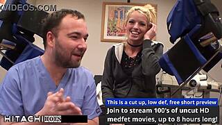 Freshman Bella Ink Gets Hitachi Orgasm from Doctor in Hospital