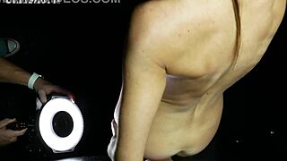 Mckenzie Rocks Gloryhole Swallowing Cum!