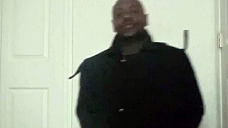 Stretching Arms For Exercise As If Its Masturbating!