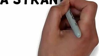 This great brunette pornstar rides one dude, sucking his cock and screaming as he cums on her tits