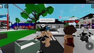 Rough Public Sex in Brookhaven Square with Prostitute Friend.