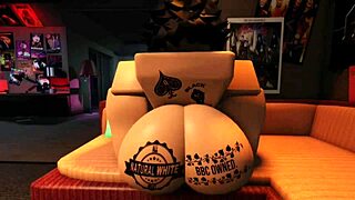 I fucked the roblox slut and filled her ass with my cum