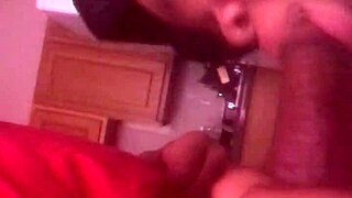 daddy licks hairy housewife ass in close up