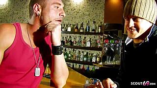 Spanish Teen Shannya Tweeks Fucked in Public Bar