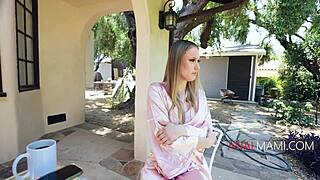 Cum Filled Coffee for Christian Cougar in Anal Encounter with Ophelia Kaan and Axel Haze