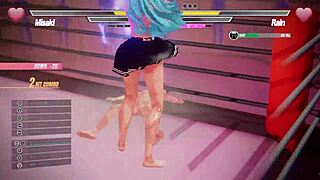 Lesbian Battle Heats Up!