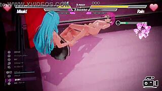 Lesbian Battle Heats Up!