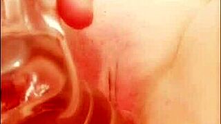 Sloppy Wet Dildo Fucking Naked Milf With Big Tits